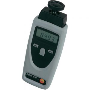 Testo 470 Tachometer - Versatile for RPM measurements in HVAC testing.Chilled Water Balancing